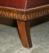 Antique Victorian Leather and Walnut Club Chairs, 1880, Set of 2, Image 19