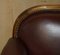 Antique Victorian Leather and Walnut Club Chairs, 1880, Set of 2 5