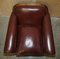Antique Victorian Leather and Walnut Club Chairs, 1880, Set of 2, Image 6