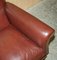 Antique Victorian Leather and Walnut Club Chairs, 1880, Set of 2, Image 7