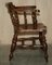 Antique Edwardian Elm Armchair, 1900 12