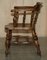 Antique Edwardian Elm Armchair, 1900 15