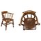 Antique Edwardian Elm Armchair, 1900 1