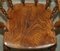 Antiker edwardianischer Armlehnstuhl aus Ulmenholz, 1900 10