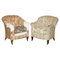 Antike Chesterfield Sessel von Howard & Sons, 1870, 2er Set 1