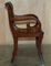 Vintage Chesterfield Brown Leather Dining Chairs, Set of 8 18