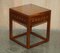 Modern Cherry and Teak Wooden Side Tables, Set of 2 2