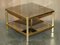 Mid-Century Modern Brass and Glass Side Tables, 1960, Set of 2, Image 3
