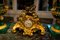 Antique French Louis XV Style Figural Mantel Clock in Gilt Bronze, Image 3
