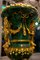 Urne monumentali vintage in malachite con montaggio in bronzo dorato, set di 2, Immagine 4