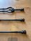 Victorian Gothic Fire Companion Set in Iron, 1800s, Set of 3, Image 10