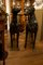 Sculptures Lévriers Art Déco Taille Réelle en Bronze, Set de 2 2