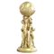 20th Century Gilt Bronze the World Is Yours Statue 1