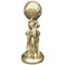 20th Century Gilt Bronze the World Is Yours Statue 2