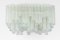 Große Einbauleuchte aus Murano-Eisglas, Doria zugeschrieben, Deutschland, 1960er 3