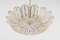 Large Brass and Crystal Chandelier attributed to Palwa, Germany, 1970s, Image 3