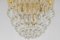 Großer Tropfen Kronleuchter aus Muranoglas von Christoph Palme, Deutschland, 1970er 4