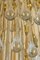 Großer Tropfen Kronleuchter aus Muranoglas von Christoph Palme, Deutschland, 1970er 7