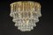 Großer Tropfen Kronleuchter aus Muranoglas von Christoph Palme, Deutschland, 1970er 14