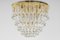 Großer Tropfen Kronleuchter aus Muranoglas von Christoph Palme, Deutschland, 1970er 3