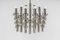 Mid-Century Chrome Chandelier attributed to Gaetano Sciolari for Staff,1970s 7