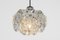 Lámparas colgantes pequeñas Crystal Glass atribuidas a Kinkeldey, Alemania, años 70, Imagen 7