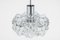Lámparas colgantes pequeñas Crystal Glass atribuidas a Kinkeldey, Alemania, años 70, Imagen 5