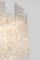 Großer Murano Eisglas Kronleuchter Kalmar zugeschrieben, Österreich, 1960er 5