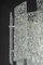 Großer Murano Eisglas Kronleuchter Kalmar zugeschrieben, Österreich, 1960er 9