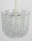 Large Murano Ice Glass Chandelier attributed to Kalmar, Austria, 1960s, Image 13