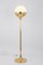 UW for Art & Craft zugeschriebene Mid-Century Stehlampe aus Messing, 1960er 9