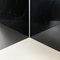 Modern Italian Black Lacquered and White Wood Angular Bookcase, 1980s, Image 10