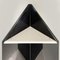 Modern Italian Black Lacquered and White Wood Angular Bookcase, 1980s, Image 6