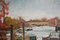 Jackson, Richmond Bridge, tardo autunno, XXI secolo, Olio su tavola, Immagine 3