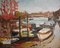 Jackson, Richmond Bridge, tardo autunno, XXI secolo, Olio su tavola, Immagine 1