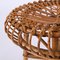 Mid-Century Italian Rattan and Bamboo Stool by Franco Albini, Italy, 1960s 11