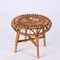 Mid-Century Italian Rattan and Bamboo Stool by Franco Albini, Italy, 1960s 2