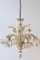 Vintage Murano Golden Chandelier with 6 Light Sources, 1960s, Image 1