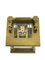 Miniature French Brass Carriage Clock with Case, 1890s 7