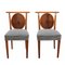 Chairs and Secretary by Josef Hoffmann for J. & J. Kohn, 1908, Set of 3 5