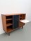 Credenza alta in laminato nero, teak e metallo di Elam, Italia, 1962, Immagine 5