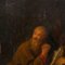 Después de Gerrit Dou, ermitaño, siglo XVII, óleo sobre tabla, Imagen 8