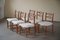 Danish Oak & Bouclé Dining Chairs by Henning Kjærnulf, 1950s, Set of 6 15