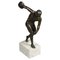 Discus lanciatore atletico in bronzo, Germania, XX secolo, Immagine 1