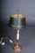 Empire Table Lamp in Gold-Plated Bronze, 1900s 8