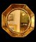Gilded Brass Mirror by Fitterman, Image 1