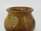 Small Glazed Yellow and Green Terracotta Confit Pot, South-West France, 1920s 5