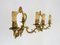 Bronze Wall Lights with Mirrors and Candles, 1980s, Set of 2, Image 4