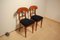 Biedermeier Cherry Veneer Shovel Chairs, South Germany, 1820s, Set of 2 5