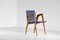 Französischer Sessel mit Kompassbeinen im Stil von Roger Landault, 1950er 5